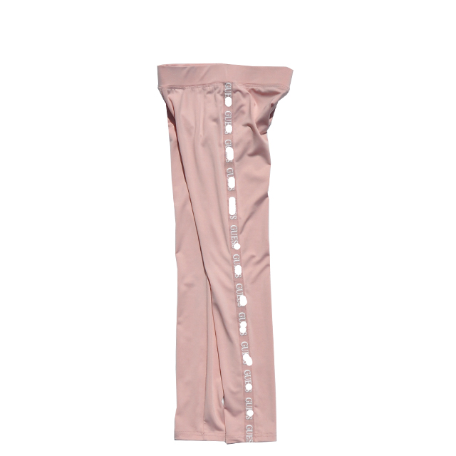 Powder, Defective PaymentDefective payment girl summer Thin motion Tight trousers elastic force Leggings Eldest child yoga dance trousers