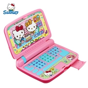 Chính hãng HelloKitty Hello Kitty Mô phỏng Máy tính xách tay Cô gái trẻ chơi Nhà Đồ chơi giáo dục - Đồ chơi giáo dục sớm / robot