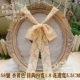 Hàn Quốc Handmade Full Lace Dress Đồ lót Bra Không trơn Điều chỉnh Wide Buckle Halter Dây đeo vai J001 - Vai tráng