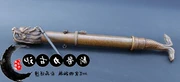 Antique linh tinh đồng lớn tay áo vũ khí cũ hàng đầu vũ khí đồng cũ tay áo dài 42 cm bộ sưu tập giá trị cao