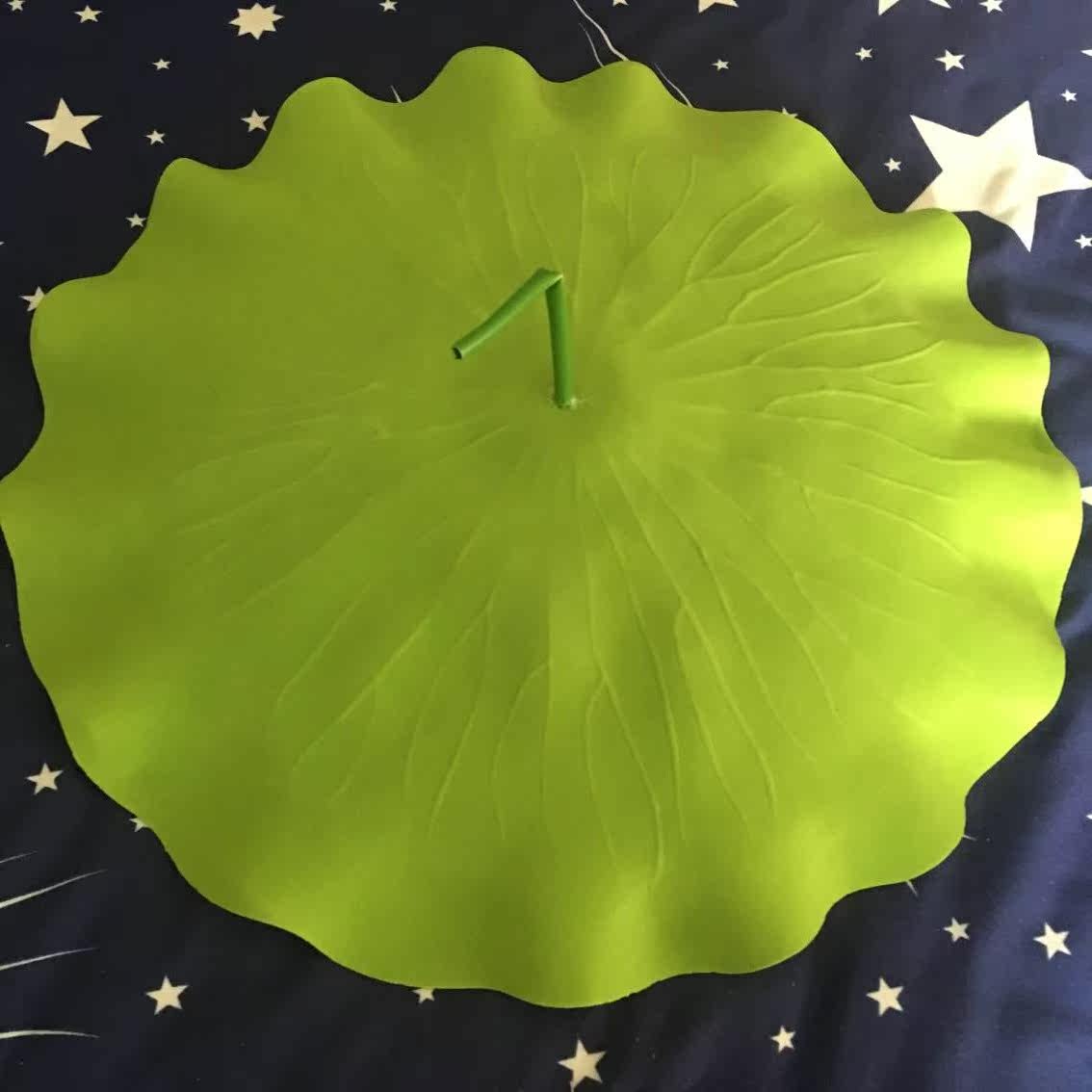 剑三原谅帽 剑侠情缘三cos周边荷叶帽 荷叶发夹 原谅帽头饰