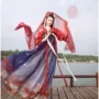 Hanfu nữ trái tim, bộ đồ Tang, ngực, váy, Ruyi, trang phục cổ xưa, yếu tố Rong Jihan, cải tiến trang phục hàng ngày tươi mới và thanh lịch - Quần áo ngoài trời áo khoác nam chống thấm nước