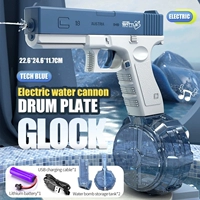 Water Gun Electric Glock Pistol Shooting Toy Full Automatic