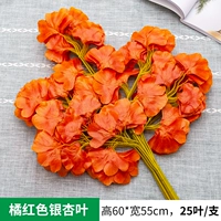 Оранжево-красный