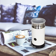 Máy tạo bọt tự động Máy vắt sữa điện cho người tiêu dùng và sữa cà phê tạo bọt nóng lạnh thương mại có thể được làm nóng máy tạo bọt sữa - Cà phê