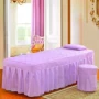 Beauty bedspread bedspread khăn trải giường bộ chung duy nhất của đơn mảnh massage đầu vuông tròn hình thang - Trang bị tấm ga trải giường spa