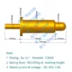 Đầu nối chân cắm lò xo pogopin hút từ với ăng ten lỗ vít đầu dò kiểm tra ống sạc kim pin kim