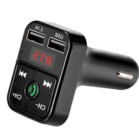 Xe mp3 nghe nhạc xe hơi Bluetooth thu thuốc lá bật lửa xe sạc xe U đĩa loại fm ra mắt - Trình phát TV thông minh bộ thu sóng wifi từ xa