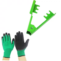 (Зеленый) ступени Plyers+перчатки