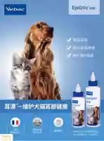 Kho báu hoa Pháp Vic chó cưng chó tai trôi 125ml rửa tai chống nấm viêm tai khử mùi sạch - Cat / Dog Medical Supplies 	kim tiêm cho mèo