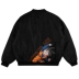 PCMY Dragon Ball Wukong in super fire thương hiệu vài mẫu áo khoác nam mùa đông nam và nữ ma1 áo khoác cotton áo bomber Trang phục Couple