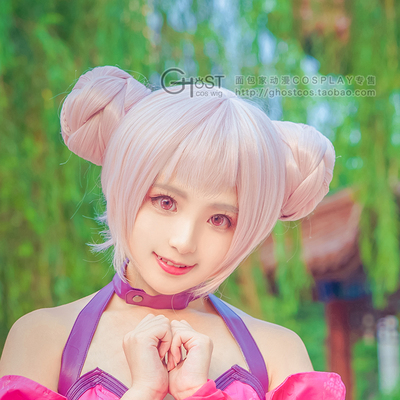 taobao agent Spot Free Shipping [Bakery] King Glory Xiao Qiao's Breeze Game COSPLAY fake wig