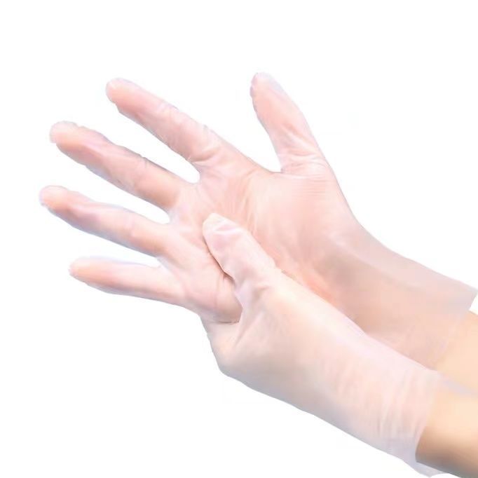 一次性手套PVC复合加厚蓝丁腈手套卫生防油