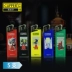 Thương hiệu Tây Ban Nha CLIPPER có thể là một chiếc bánh xe bơm hơi sáng tạo graffiti một lần Bật lửa