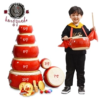 Trống bán chạy nhất 10 inch da bò trống đồ chơi trẻ em trống gõ trống trống trống mẫu giáo trống bộ trống jazz drum cho bé