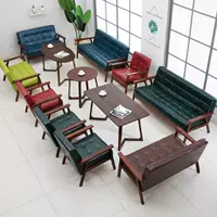 Phòng tiếp tân nhà hàng trà đàm phán sofa kết hợp bộ đồ nội thất thoải mái nghiên cứu thẻ đơn chỗ ngồi bàn tiếp tân - FnB Furniture những mẫu bàn ghế cà phê đẹp