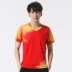 Cầu lông quần áo nam ngắn tay áo T-shirt quần short mùa hè ván bóng bàn chuyên nghiệp quần áo khô nhanh quần áo thể thao phù hợp với mô hình phụ nữ quần áo tập gym nữ nike chính hãng Trang phục thể thao