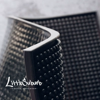 Black Coffee Bar Pad не SLIP Plastice Pad