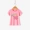 Kava trẻ em quần áo cô gái T-Shirt 2018 mùa xuân và mùa hè mới nữ bé màu rắn trumpet tay áo áo trẻ em áo sơ mi áo khoác công sở
