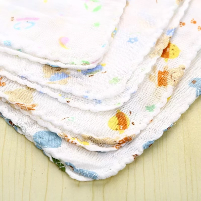 Khăn bông thấm nước gạc mỏng một lớp siêu mỏng kết hợp với khăn tay cung cấp Bộ tứ cho bé sơ sinh thoáng khí khăn sơ sinh - Cup / Table ware / mài / Phụ kiện