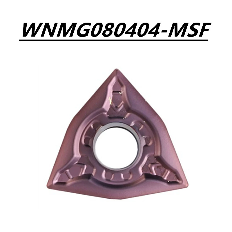 Dụng cụ tiện hình trụ lưỡi CNC hình quả đào WNMG080404-OMM WNMG080408-MF dành riêng cho thép không gỉ mũi dao cnc Dao CNC