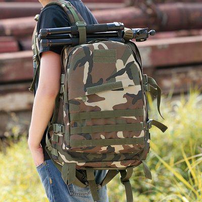 新款旅行背包男军迷军训双肩包战术背囊迷彩旅游野营中学生书包女