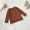 Áo mùa xuân và mùa thu 2019 nữ bé mẫu giáo gỗ tai Hàn Quốc cô gái áo nịt áo khoác phong cách phương Tây bé bông - Áo khoác