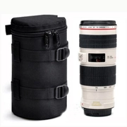 Máy ảnh DSLR ống kính gói ống kính ống kính túi chụp ảnh flash vành đai gấp trăm phụ kiện máy ảnh vải
