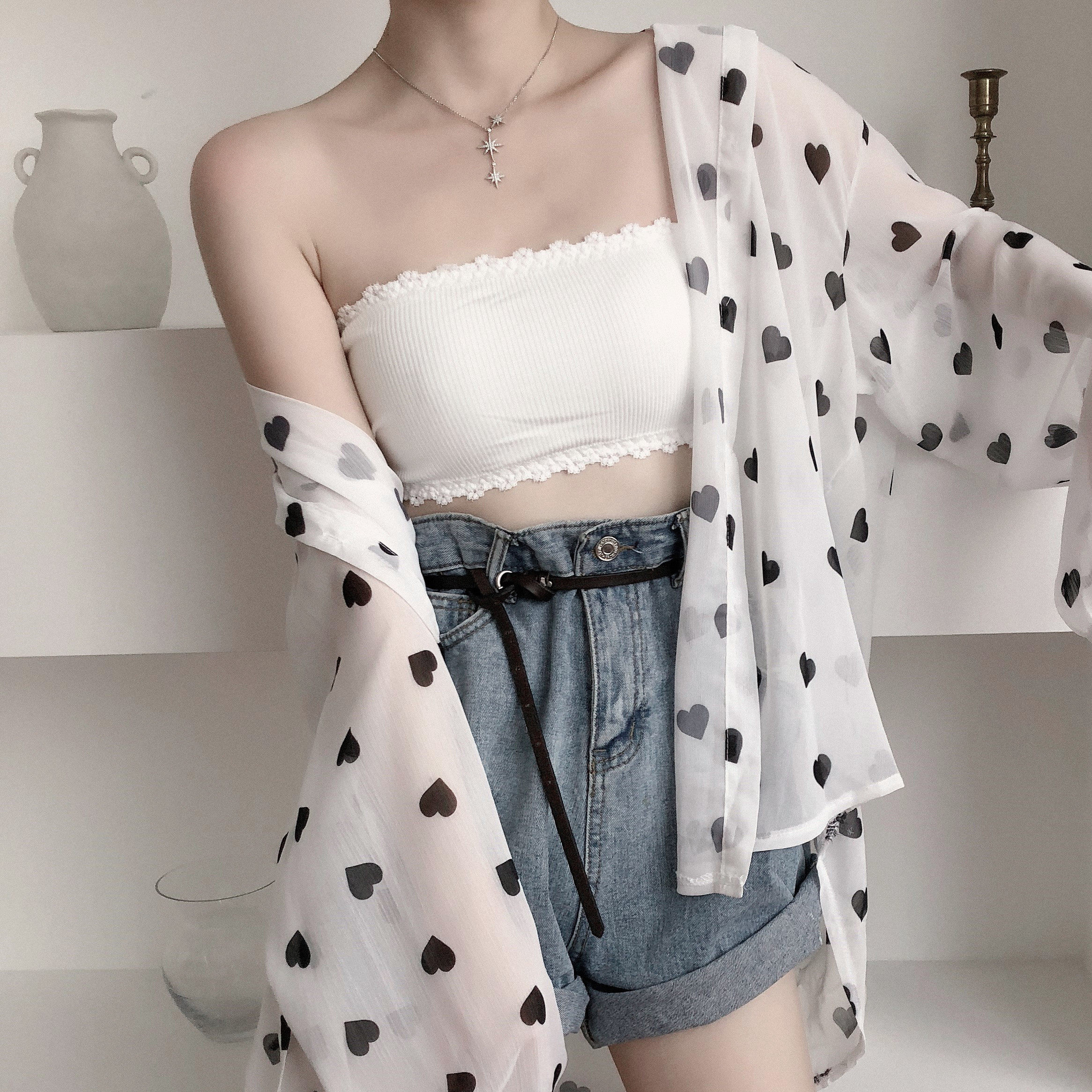 夏季裹胸式打底bar少女抹胸露肩内衣文胸chic打底上衣女 326