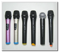 Беспроводной портативный микрофон, пластиковый реквизит, 9v, 3v, полный комплект