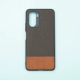 Redmi K40/Pro Brown+коричневая кожа