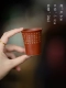 Bộ trà Mu Yitang Yixing gốc khoáng cát tím cốc đất sét sơn chạm khắc cốc nhỏ nhỏ tươi chủ cốc cốc đơn tách trà bộ trà