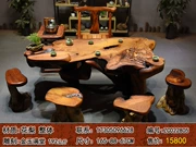 Hualien root khắc bàn cà phê gỗ tự nhiên gốc cây biển toàn bộ log Kung Fu bàn trà phòng khách văn phòng gốc cây bàn trà - Các món ăn khao khát gốc