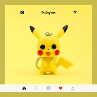 Пикачу [размер куклы составляет около 5,5*4,5]