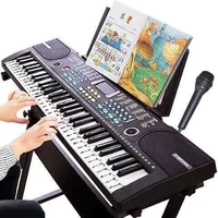 Bàn phím trẻ em mới bắt đầu 61 phím đàn piano cho bé 1-3-6-12 tuổi với micrô đồ chơi âm nhạc - dương cầm yamaha c3