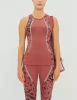 Mua Stella McCartney Leopard Stretch Jersey Phụ nữ hàng đầu - Áo vest áo ngực đẹp