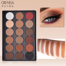 Camilla 18 color eye shadow durable natural matte nude makeup earth color eye shadow girl beginner eye shadow plate