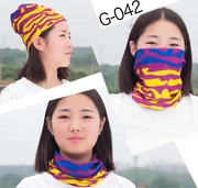 Băng lụa chống bụi ma thuật headband thấm mồ hôi tai ma thuật headband đa chức năng khăn mặt che chạy thiết bị câu cá đầy đủ mặt - Kerchief / Earflap