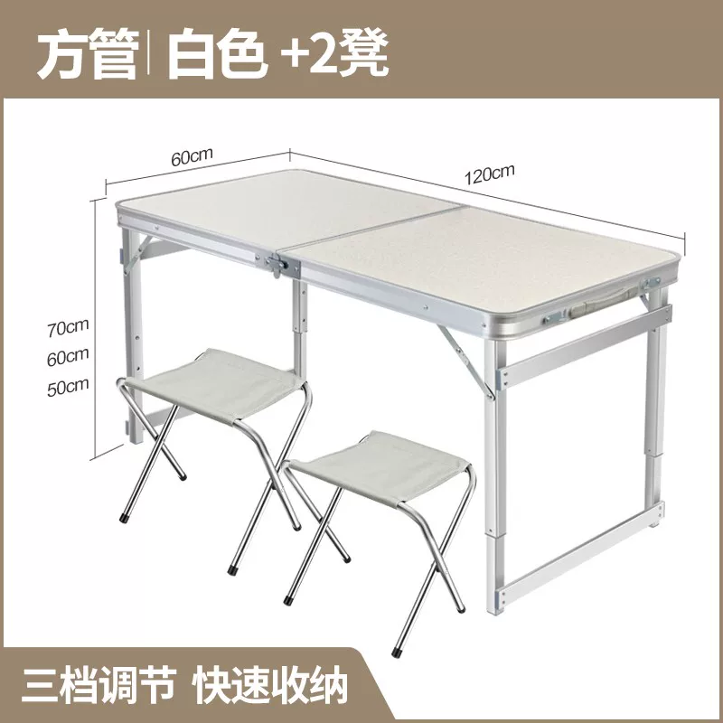 FOLDING PORTABLE TAMPLE DINING Desk Stall Tables Chair