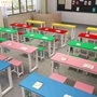 Bàn mới và bàn ghế mới cung cấp bàn hỗ trợ tư vấn bàn chân trẻ em để viết hỗ trợ bài tập về nhà - Nội thất giảng dạy tại trường bàn học