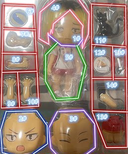 GSC 孤爪研削 ねんどろいどアクセサリー解体