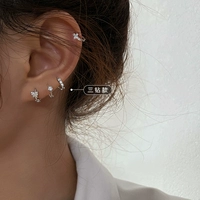 Серебряная серебряная игла для влюбленных, серебро 925 пробы