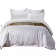 Năm sao bộ đồ giường vải khách sạn, satin bông chăn khách sạn bộ sản phẩm duy nhất màu trắng - Khác