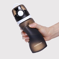 Thể thao chai silicone chai nước ngoài trời cưỡi leo núi tập thể dục chạy thiết bị cầm tay ráp mềm cốc nước 	bình nước thể thao 1 lít	