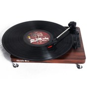 máy phát nhạc đĩa TT14122-6 máy ghi âm gây sốt nhập cảnh vinyl máy ghi âm LP cổ điển đầu đĩa than
