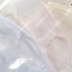 Cotton thoáng khí của phụ nữ cao eo đồ lót màu rắn chủ đề cotton bag hip mềm đơn giản thoải mái tóm tắt thêu Nhật Bản Eo cao