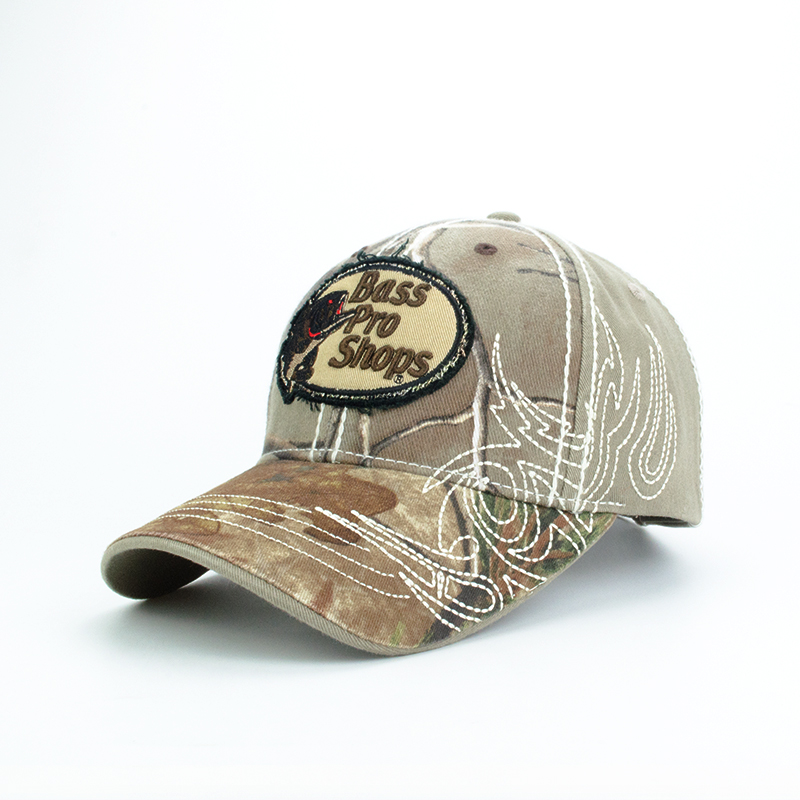 Section 18BASSPROSHOPS spring summer ventilation Fishing cap men and women Baseball cap outdoors fisherman sunshade Duck tongue Hat