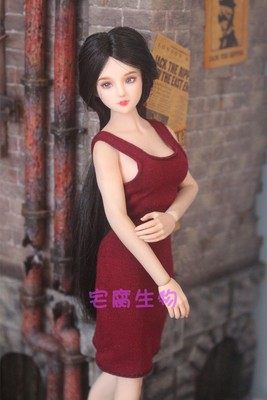 taobao agent Sexy tight vest skirt with doll clothes 1/6bjd specific OB27 female soldier mmk Jenny Pullip Xinyi