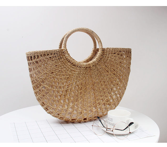 circular woven bag