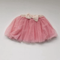 B0204 Pink Bow Half Warrough Юбка